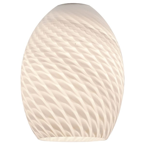 Access Lighting FireBird, Pendant Glass Shade, White Firebird Glass 23123-WHTFB - main